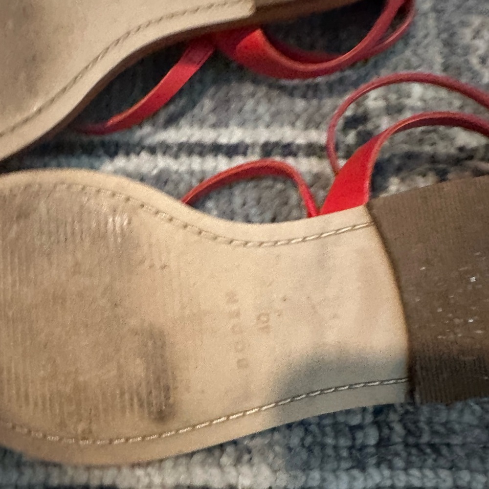 Boden Women’s Everyday Flat Sandals in Red — strappy - Picture 5 of 5